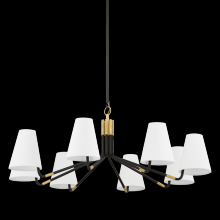 Hudson Valley 6640-AGB/DB - 8 LIGHT CHANDELIER