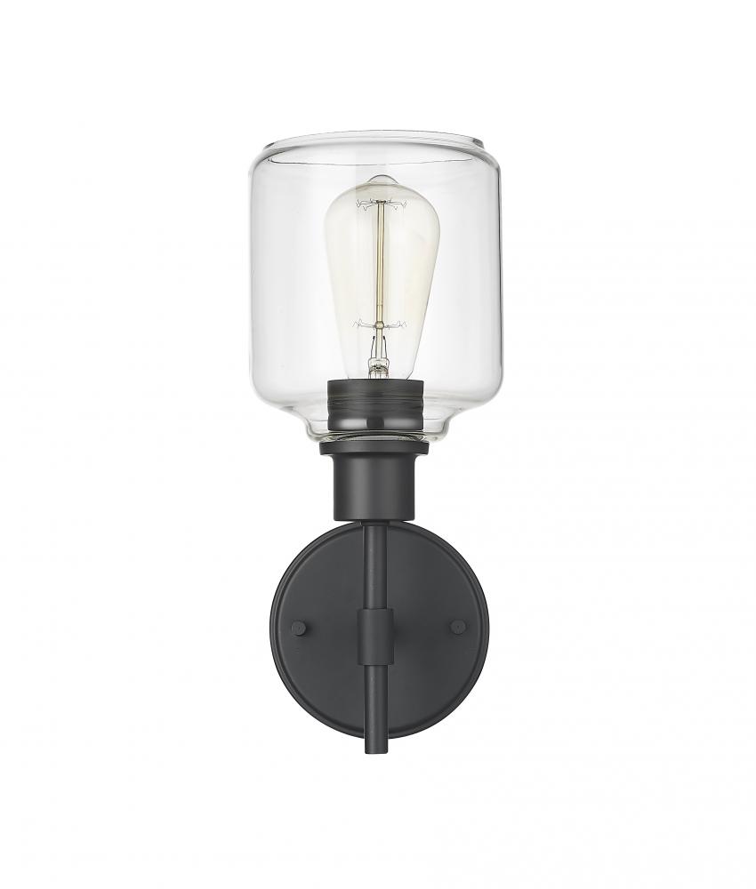 Asheville 1-Light Wall Sconce Matte Black