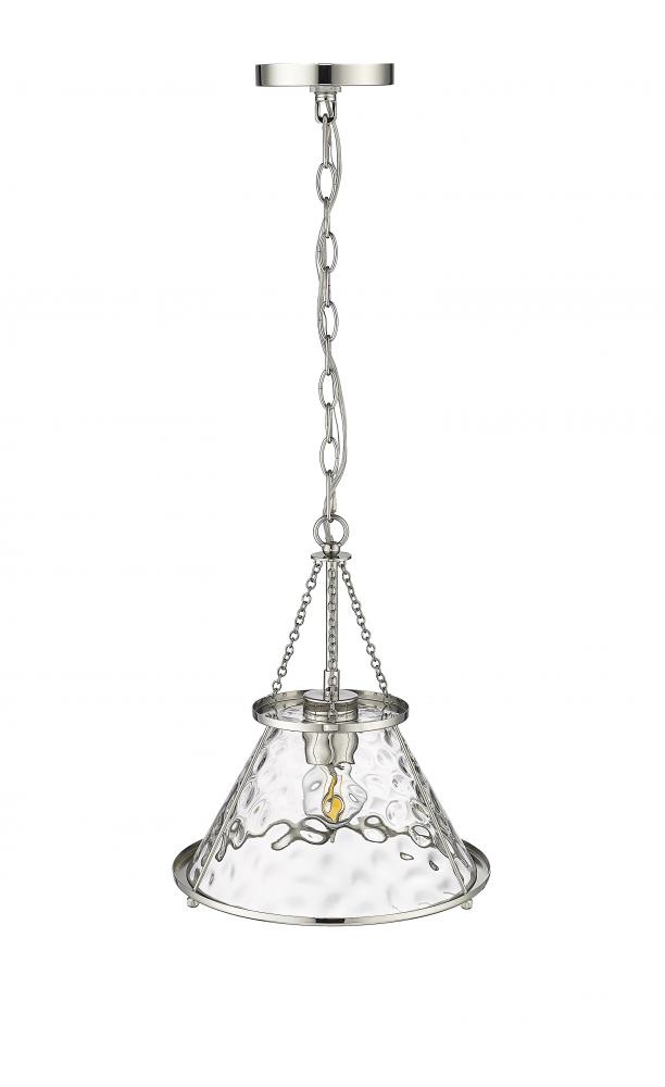 Javis 1-Light Pendant light Polished Nickel