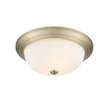 Millennium 4905-MG - 3-Light Flushmount Ceiling Light Modern Gold