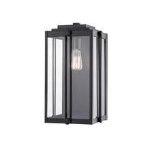  2632-PBK - Oakland 1-Light Outdoor Wall Sconce Powder Coated Black