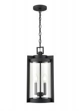  91532-TBK - Ellway 2-Light Outdoor Hanging Lantern Textured Black