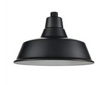 Millennium RCLWS14-SB - R Series 1-Light Classic Warehouse Shade Satin Black