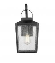  42651-PBK - Devens 1-Light Outdoor Wall Sconce Powder Coated Black