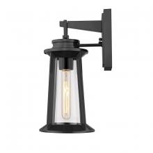  8201-PBK - Bolling 1-Light Outdoor Wall Sconce Powder Coated Black