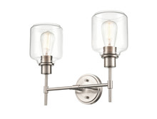  6942-SN - Asheville 2-Light Vanity Satin Nickel