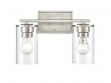  2702-BN - Verlana 2-Light Vanity Brushed Nickel