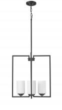 Millennium 95004-MB - Luxx 4-Light Pendant light Matte Black