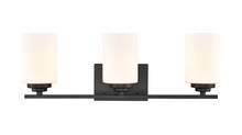  3183-MB - Durham 3-Light Vanity Matte Black