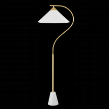 Mitzi by Hudson Valley Lighting HL930401-AGB - BIANCA FLOOR LAMP