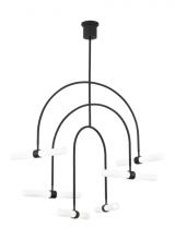 Visual Comfort & Co. Modern Collection 700CLM6B-LED930 - Calumn 6-Light Chandelier