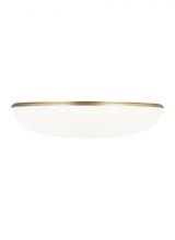 Visual Comfort & Co. Modern Collection 700FMMGN13BR-LED930-277 - Megan Flush Mount