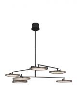 Visual Comfort & Co. Modern Collection CDCH17327WOB - Shuffle Large Chandelier