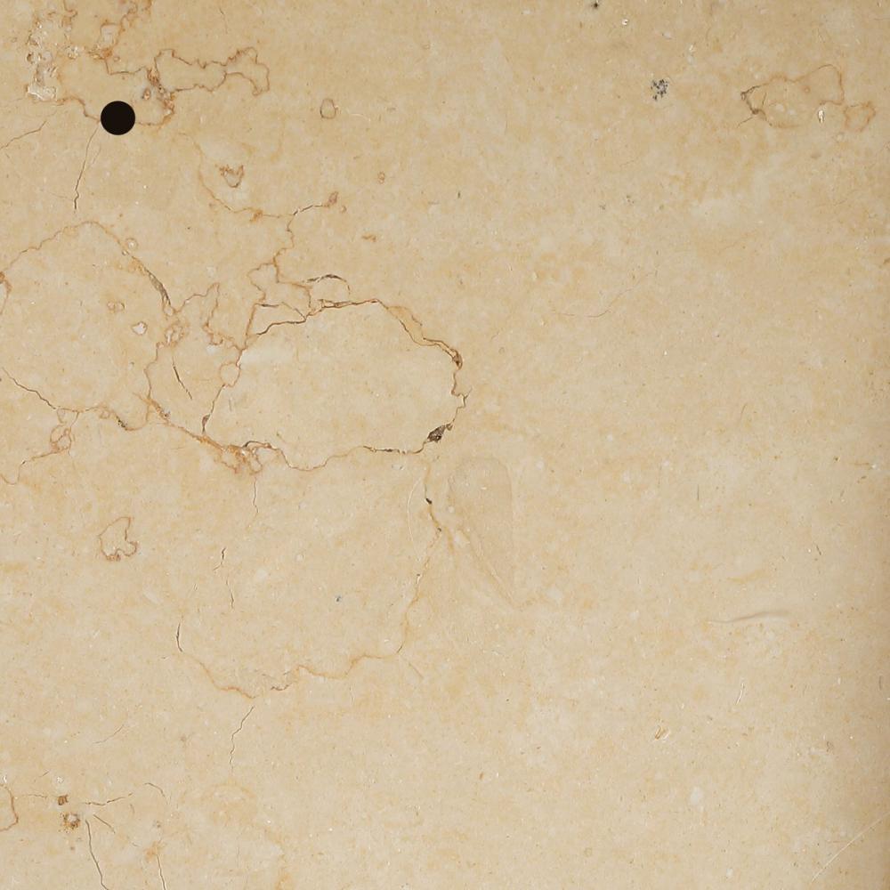 Stone finish sample in Cream Marble