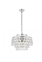  1102D18C - Mila 18 Inch Pendant in Chrome