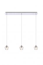  3505D28C - Eren 3 Lights Chrome Pendant