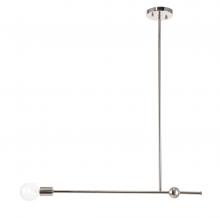 Elegant LD8042D27C - Brees 1 light Chrome  pendant