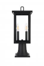  OD324P19BK - Venango 7 inch Outdoor Pendant in Black