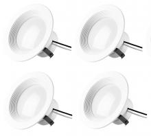  R41250RF1-4PK - 4 Inch Retrofit, 5000k, 100 Degree, Cri90, Es, Ul, 12w, 65w Equivalent, 50000hrs, Lm750, Dimmable