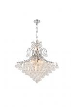  V8005G31C/RC - Toureg 15 Light Chrome Chandelier Clear Royal Cut Crystal