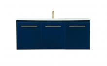  VF44548MBL - 48 Inch Single Bathroom Vanity in Blue