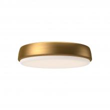 Alora Lighting FM503611AG-5CCT - Laval 11-in Aged Gold LED Flush Mount