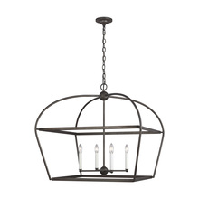 Visual Comfort & Co. Studio Collection CC1114SMS - Stonington Wide Lantern