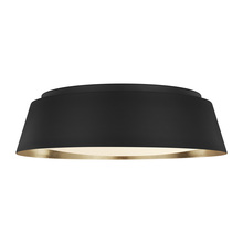  EF1005MBK - Asher Large Flush Mount