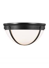 Visual Comfort & Co. Studio Collection TF1012AI - Logan Milk Glass Flush Mount