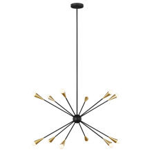 Visual Comfort & Co. Studio Collection EC10312MBK - Jax Large Chandelier