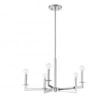 Savoy House Meridian M10069CH - 5-light Chandelier In Chrome