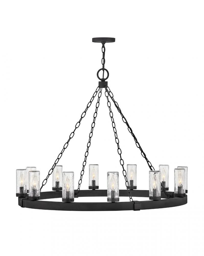 Large Single Tier Chandelier