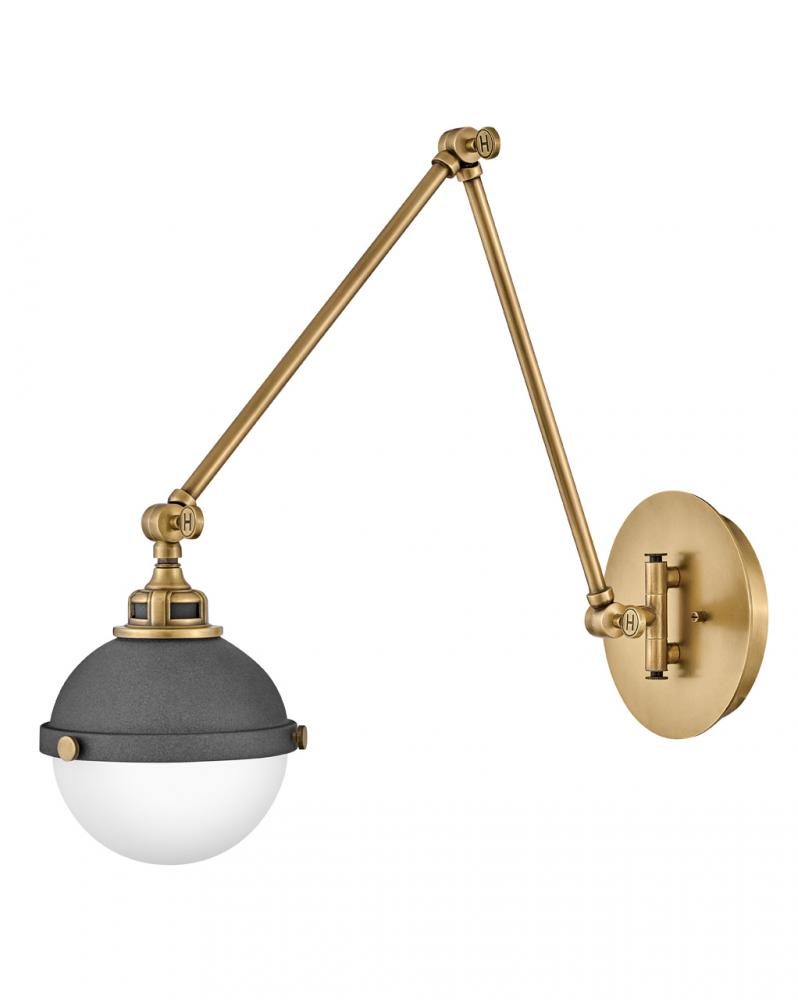 Medium Swing Arm Single Light Sconce