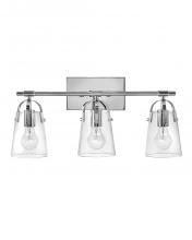 Hinkley 5133CM - Medium Three Light Vanity