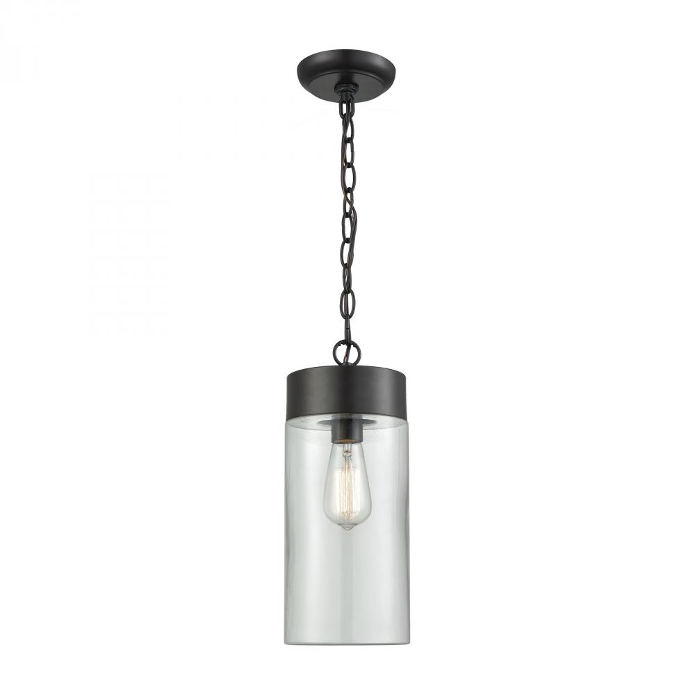 Ambler 1-Light Outdoor Pendant in Oil Rubbed Bronze