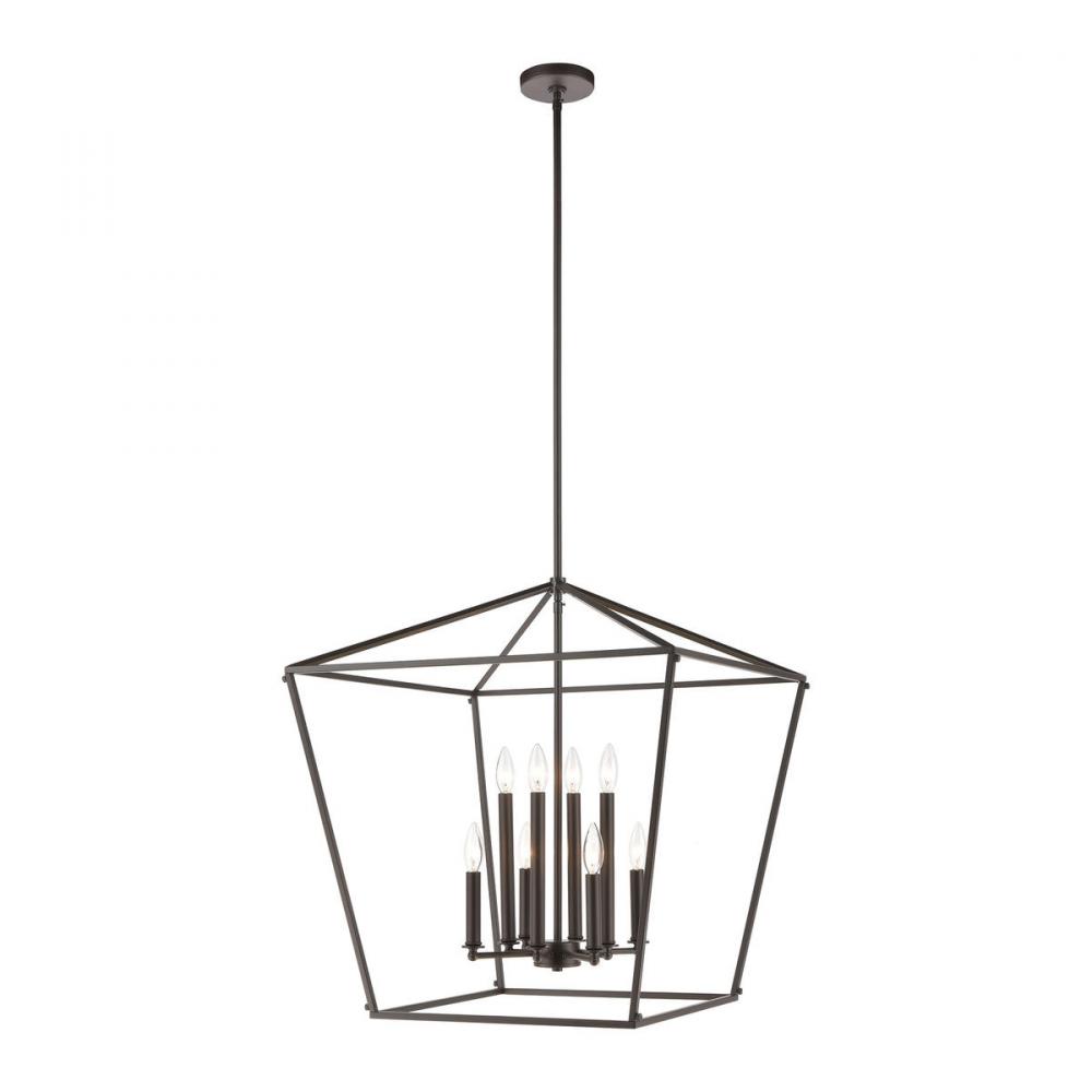 Fairfax 8-Light Chandelier in Oil Rubbed Bronze