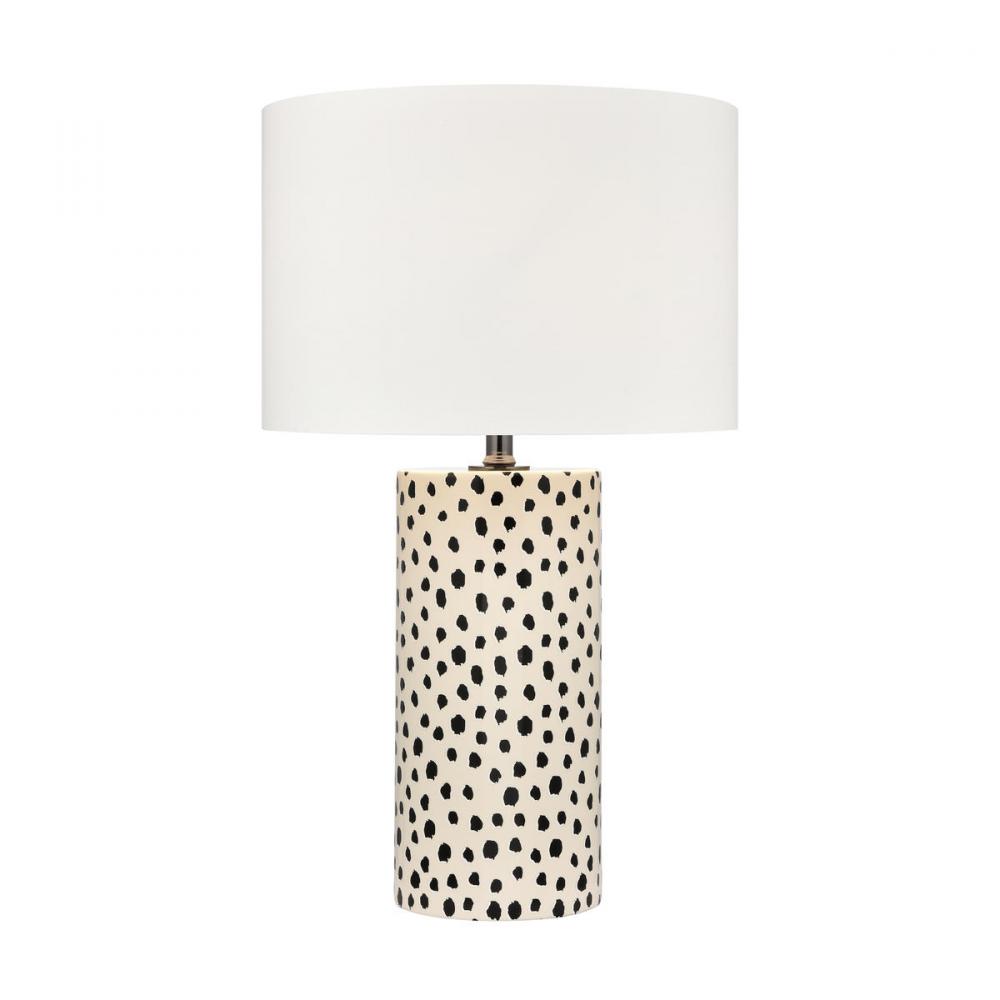 Signe 26'' High 1-Light Table Lamp - Cream