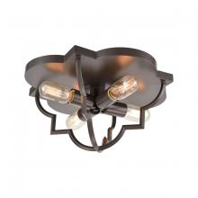 ELK Home 31789/4 - Chandette 4-Light Flush Mount in Oil Rubbed Bronze