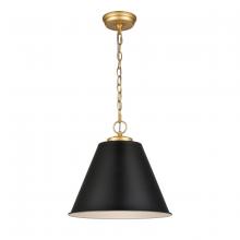  68164/1 - Vellus 14'' Wide 1-Light Pendant - Matte Black