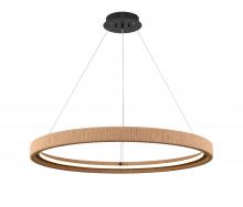 ELK Home 81726/LED - Hugo 36'' Wide Integrated LED Pendant - Matte Black with Beige