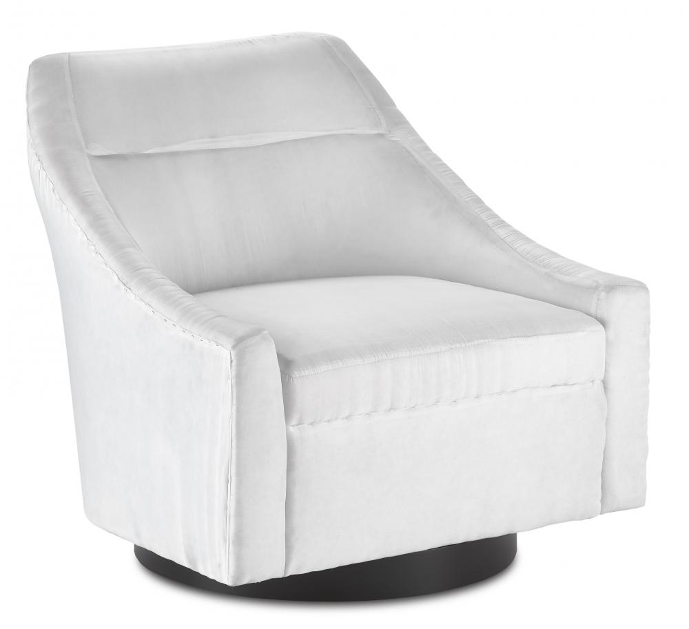 Pryce Muslin Swivel Chair