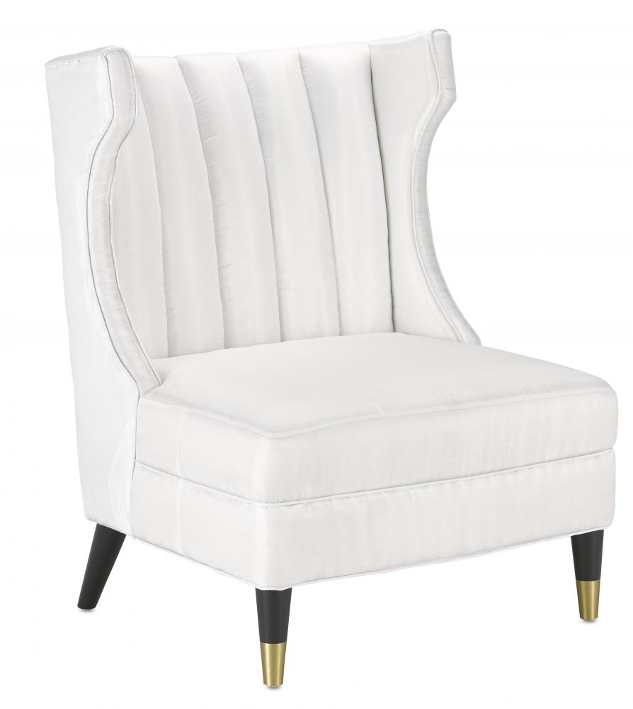 Jacqui Muslin Slipper Chair