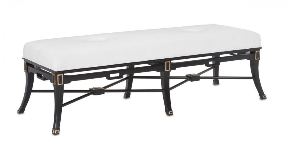 Scarlett Black Muslin Bench