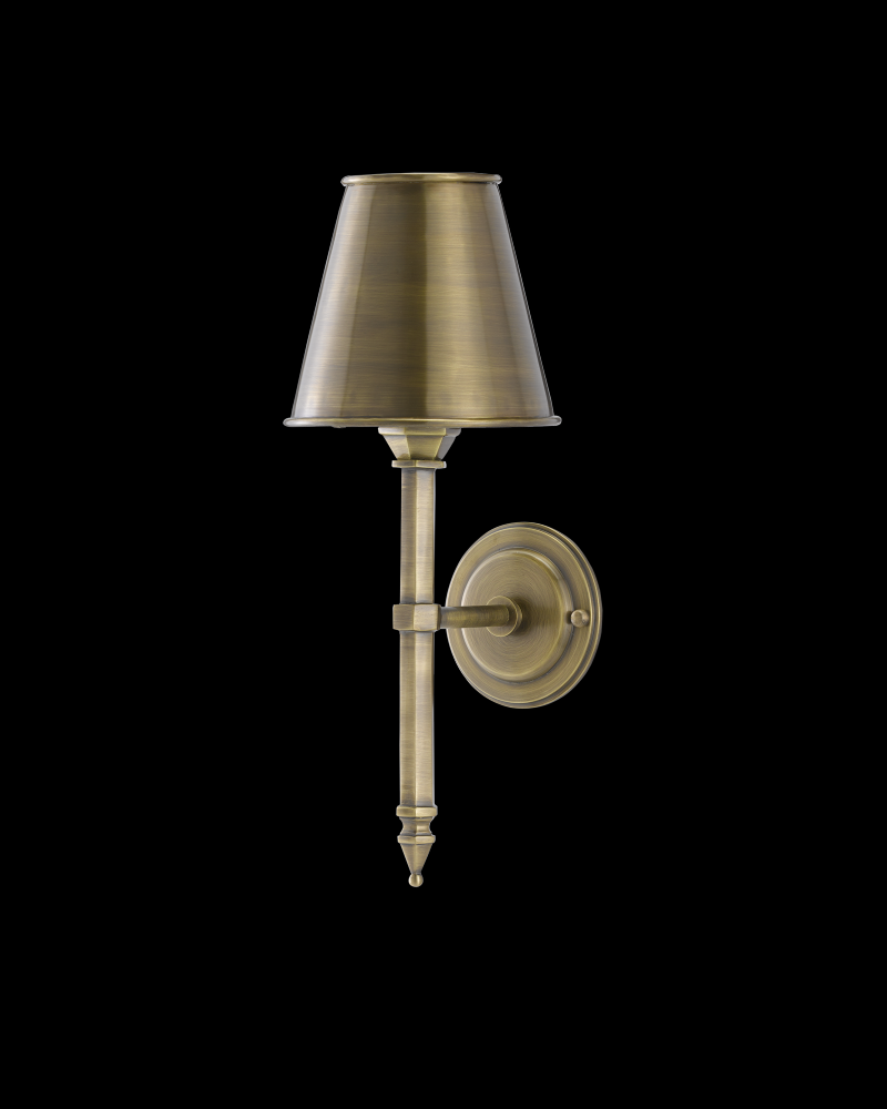 Wollaton Brass Wall Sconce