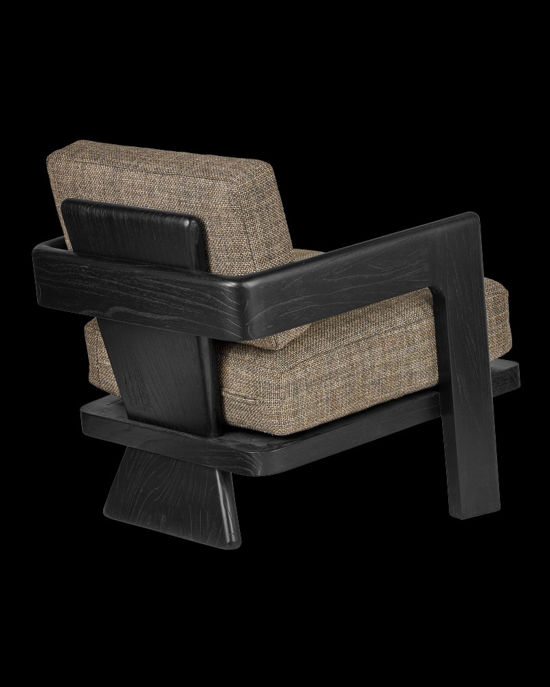 Theo Lounge Chair, Rig Otter